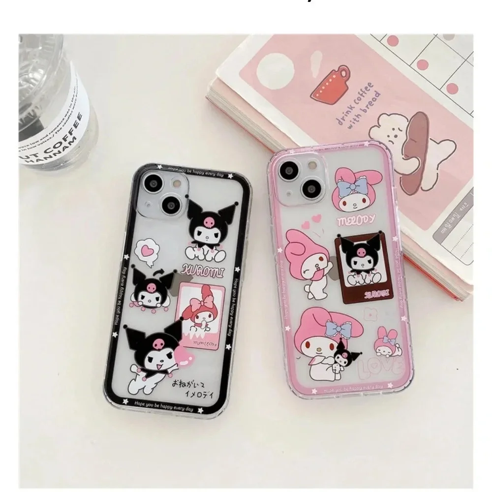 iPhone 14 Pro Max my melody and kuromi phone case set